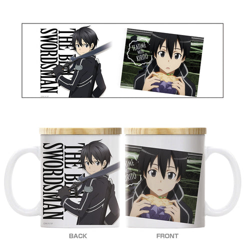 『ソードアート・オンライン』キリトとひと休み フタ付きフルカラーマグカップ